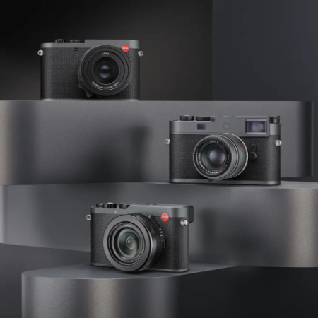 Leica представляет новую серию камер и объективов в цвете Metal Grey