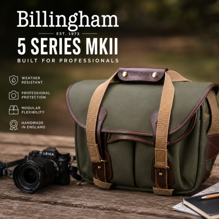 Billingham 5 Series MKII - легендарна професійна серія для фотографів, яким потрібно більше