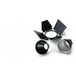 Bowens Комплект рефлекторов BOWENS REFLECTOR KIT inc 60° reflector, snoot and 4 leaf barndoor (BW-1882) Фото - Bowens Комплект рефлекторов BOWENS REFLECTOR KIT inc 60° reflector, snoot and 4 leaf barndoor (BW-1882)