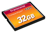 Фото Transcend Карта пам'яті Transcend CF 32GB 133X(TS32GCF133)