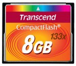 Фото -  Карта памяти Transcend CF 8GB (133x) (TS8GCF133)