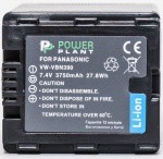 Фото PowerPlant Aккумулятор PowerPlant Panasonic VW-VBN390 (DV00DV1346)