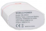 Фото  Универсальная мобильная батарея PowerPlant/PB-AS022/5200mAh/ (PPAS022)