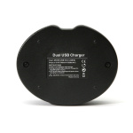 Фото PowerPlant Зарядное устройство PowerPlant Dual Canon LP-E8 для двух аккумуляторов (DV00DV3255)