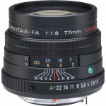 Фото - Pentax Pentax SMC FA 77mm f/1.8 Limited Black (Официальная гарантия) (S0027980)