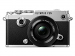 Фото Olympus Фотокамера Olympus PEN-F Pancake Zoom 14-42 Kit silver/black (V204061SE000)