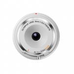 Фото Olympus BCL-0980 Fish-Eye Body Cap Lens 9mm 1:8.0 White (V325040WW000)