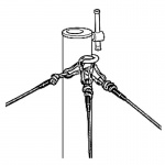 Фото Manfrotto   SUPER WIND UP BLCK STEEL STAND (387XBU)