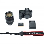 Фото Canon Фотоапарат Canon EOS 6D Mark II kit EF 24-70 f / 4L IS (Офіційна гарантія)