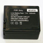 Фото - Extradigital Аккумулятор для Sony NP-FF70, Li-ion, 1800 mAh (DV00DV1035)
