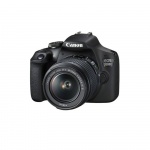 Фото Canon Фотоапарат Canon EOS 2000D kit EF-S 18-55 IS II Black (UA)