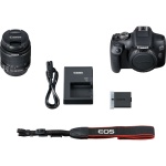 Фото Canon Фотоапарат Canon EOS 2000D EF-S 18-55 IS II Black  (UA)