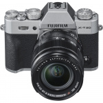 Фото Fujifilm Фотоаппарат Fujifilm X-T30 + XF 18-55mm F2.8-4R Kit Silver (16619841)