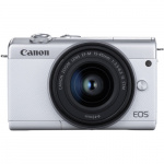 Фото Canon Фотоапарат Canon EOS M200 kit EF-M 15-45mm IS STM White (3700C032) (UA)