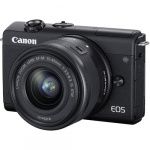 Фото - Canon Фотоапарат Canon EOS M200 kit EF-M 15-45mm IS STM Black (3699C027)