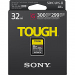 Фото Sony Карта пам'яті Sony SDHC 32GB C10 UHS-II U3 V90 R300/W299MB/s Tough (SF32TG)