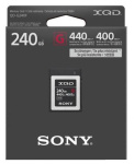 Фото Sony Карта памяти Sony 240GB XQD G Series R440MB/s W400MB/s (QDG240F)