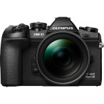 Фото Olympus Фотокамера Olympus E-M1 Mark III 12-40mm Kit Black/Black (V207101BE000)
