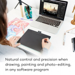Фото Wacom  Графический планшет Intuos M Bluetooth Black (CTL-6100WLK-N)