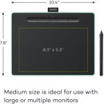Фото Wacom  Графический планшет Intuos M Bluetooth Black (CTL-6100WLK-N)