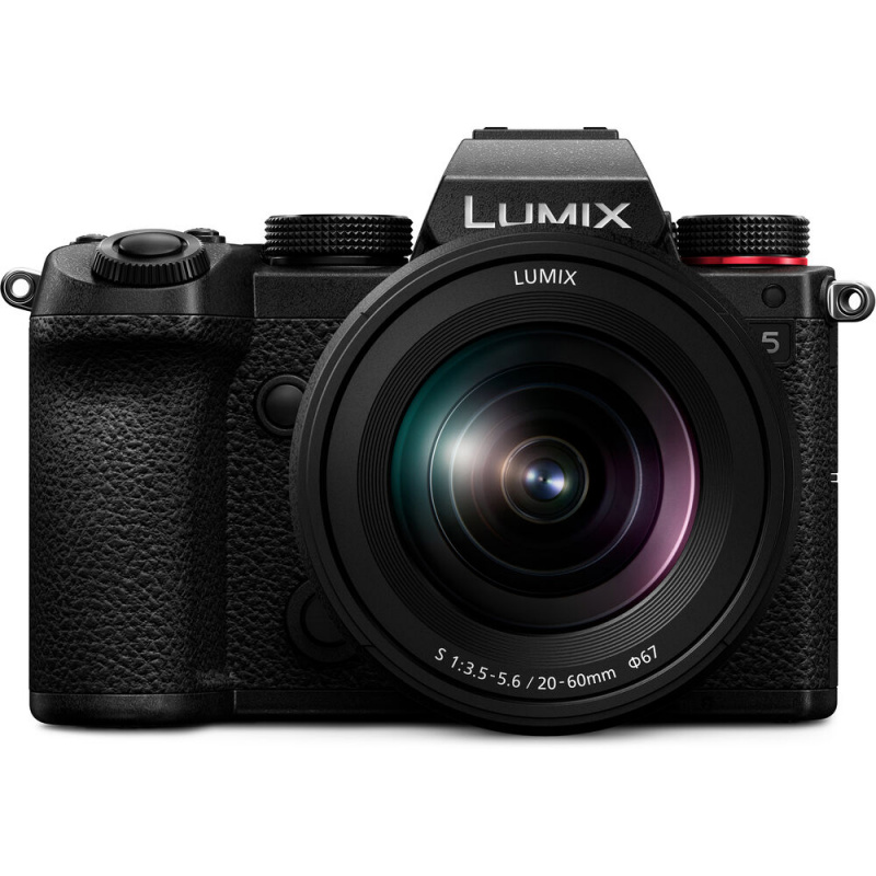 Купить - Panasonic Фотокамера Panasonic Lumix DC-S5 + S 20-60 mm f/3.5-5.6 (DC-S5KEE-K)