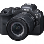 Фото Canon Фотокамера Canon EOS R6 + RF 24-105 IS STM (4082C046) (K)