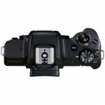 Фото Canon Фотоапарат Canon EOS M50 Mk2 + 15-45 IS STM Lifestream Kit Black (4728C059)