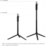 Фото PowerPlant Кольцевая USB LED лампа Puluz PKT3038 6.2' + штатив (PKT3038)