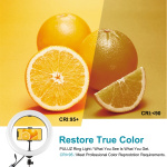Фото PowerPlant Кольцевая USB RGBW LED лампа Puluz PKT3055B 10.2 '+ штатив 1.65 м (PKT3055B)