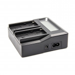 Фото PowerPlant Зарядное устройство PowerPlant Dual SONY NP-F970 для двух аккумуляторов (CH980222)