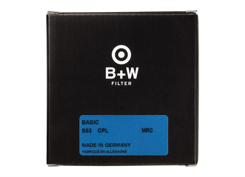 Купить - Schneider B+W Світлофільтр поляризаційний B+W CIRCULAR POL FILTER MRC BASIC 62 mm ( 1100751 )