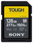 Фото - Sony Карта памяти Sony 128GB SDXC C10 UHS-II U3 V60 R277/W150MB/s Tough (SFM128T.SYM)