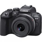 Фото Canon Фотоапарат Canon EOS R10 body + Adapter EF-RF (5331C031AA ) (EU)