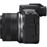 Фото Canon Беззеркальная камера Canon EOS R50 + RF-S 18-45 IS STM + RF-S 55-210 IS STM Black (5811C034AA) (UA)