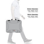 Фото NANUK NANUK 930 кейс зі вставкою для Ronin-SC2 - Silver