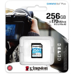 Фото Kingston  Карта памяти Kingston SD 256GB  C10 UHS-IU3 R170/W90MB/s