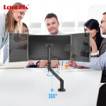 Фото Loctek Настольный крепеж для монитора Loctek DLB851 White