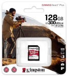 Фото Kingston  Карта памяти Kingston SD 128GB C10 UHS-II U3 ​​R300/W260MB/s
