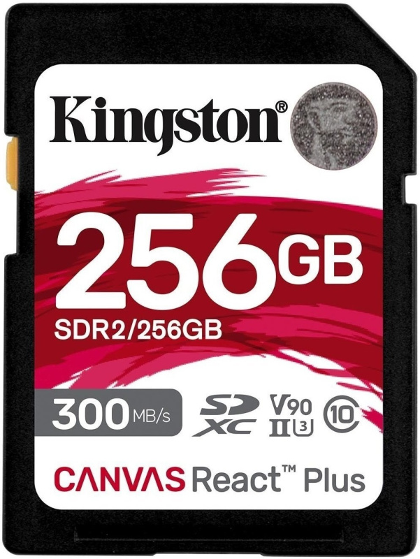 Купить - Kingston  Карта памяти Kingston SD 256GB C10 UHS-II U3 ​​R300/W260MB/s