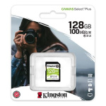 Фото Kingston  Карта памяти Kingston 128GB SDXC C10 UHS-I R100MB/s