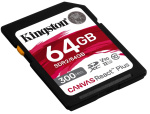 Фото Kingston  Карта памяти Kingston SD 64GB C10 UHS-II U3 ​​R300/W260MB/s