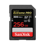 Фото - SanDisk Карта памяти SanDisk SD 256GB C10 UHS-II U3 ​​V90 R300/W260MB/s Extreme Pro