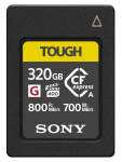 Фото - Sony Карта пам'яті Sony CFexpress Type A 320GB R800/W700 Tough (CEAG320T.SYM)