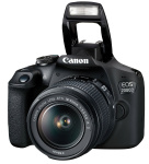 Фото - Canon Цифрува. фотокамера дзеркальна Canon EOS 2000D + об'єктив 18-55 IS II + сумка SB130 + картка пам'яті SD16GB