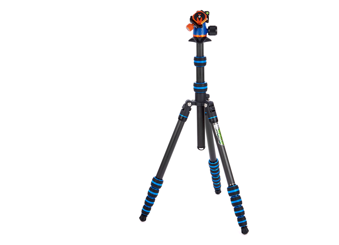 Купить - 3 LEGGED THING Штатив 3 LEGGED THING Punks Brian 2.0 Black Blue Карбоновий (BRIANBLUE2.0)