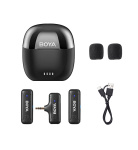 Фото BOYA Мікрофон Boya  Boya BY-WM3T-M2 зарядний кейс
