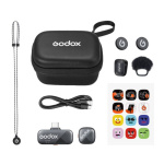 Фото - GODOX Беспроводная микрофонная система Godox Cube-S с разъемом USB-C (2,4 ГГц) (CUBE-SC KIT 1)