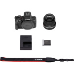 Canon Фотокамера Canon EOS R100 kit 18-45mm IS STM (6052C034) (UA) Фото Canon Фотокамера Canon EOS R100 kit 18-45mm IS STM (6052C034) (UA)