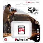 Фото Kingston  Kingston SD 256GB C10 UHS-II U3 R280/W150MB/s
