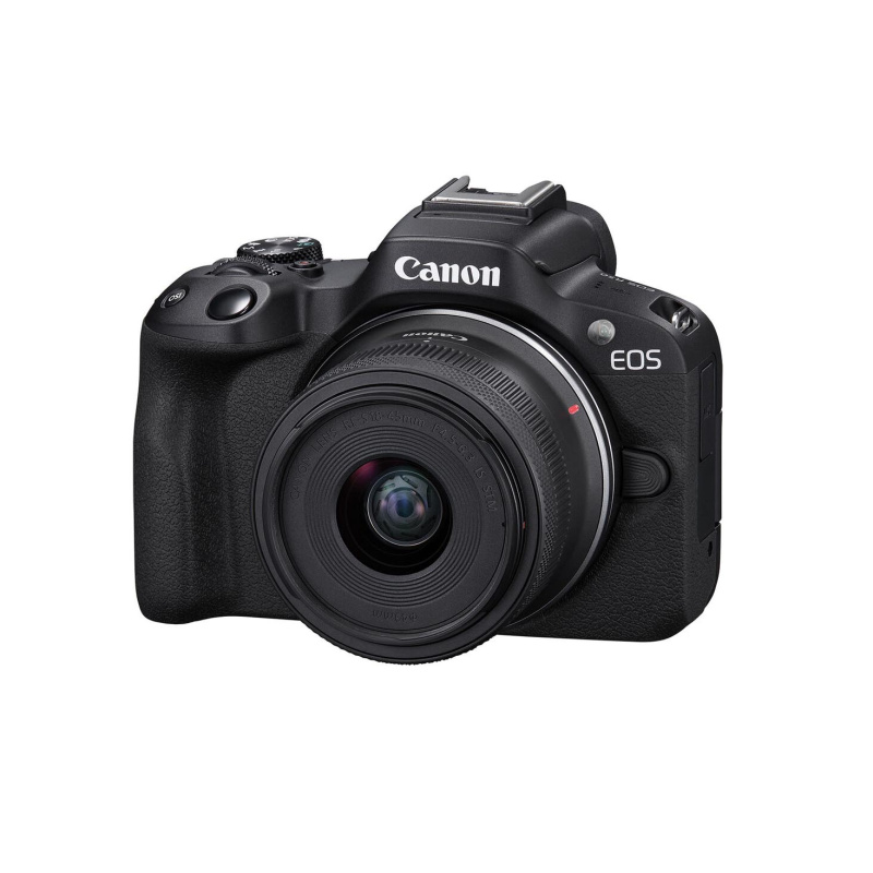 Купить - Canon Фотокамера Canon EOS R50 + RF-S 18-45 IS STM Black